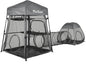 Catio Outdoor Cat Enclosure, 3-in-1 Extra Large Portable Cat Playpen by PETEASE
