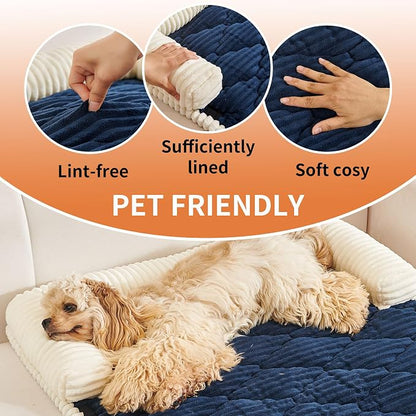 HAOMAIJIA Dog Couch Bed for Small Dogs, Non Slip Pet Couch Covers for Sofa - Image 5