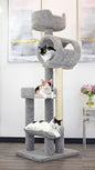 New Cat Condos 140003- Solid Wood Cat Climbing Tower Cat Tree by New+Cat+Condos