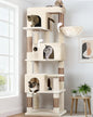 Globlazer Corner Cat Tree 66 inch Multi-Level Climbing Tower Kitty Condos Cat by Globlazer