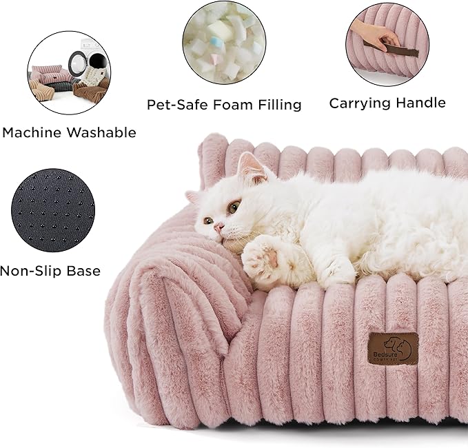 Bedsure ComfyFleece™ Cute Dog Couch - Image 5