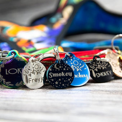 Personalized Dog Tag with 5 Lines of Custom Deep Engraved Durable Stainless - Image 6