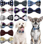 PET SHOW 10 Pack Small Dogs Collar Bowties Attachment Charms by PETSHOW