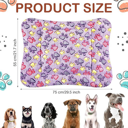 Tuanse 4 Pack Ultra Soft Dog Cat Bed Mat Small Animal Guinea Pig Bed - Image 3