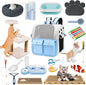 Kitten Starter Supplies Starter Kit, Including Bed, Litter Mat, Bowls and More by BERXOL