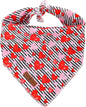 lionet paws Valentines Dog Bandana by lionetpaws