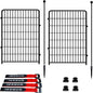Dog Playpen Outdoor for Medium/Large Dogs 36'' High, 2 Add-On Heavy Duty Dog by IGOOUO