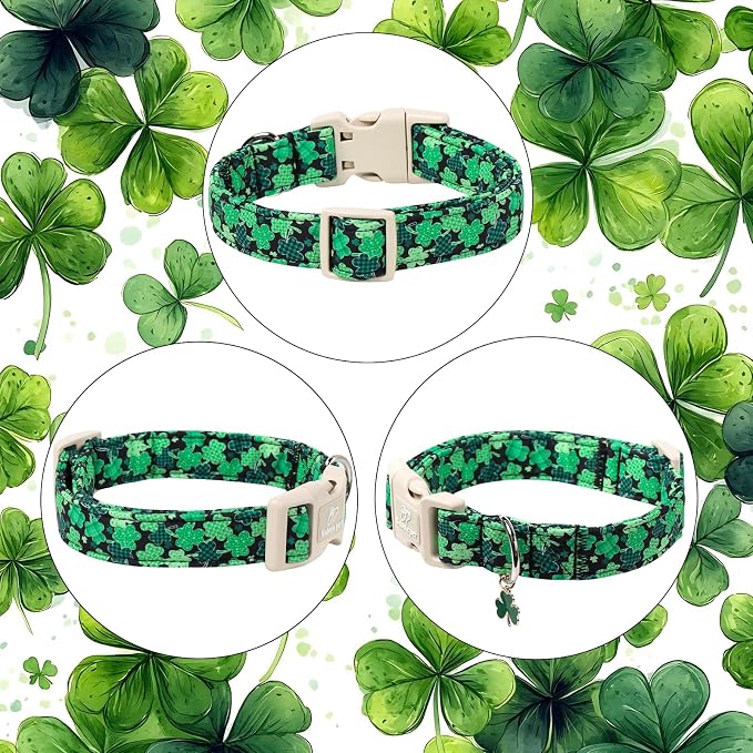 St Patricks Day Dog Collar for Large Dogs - Image 7