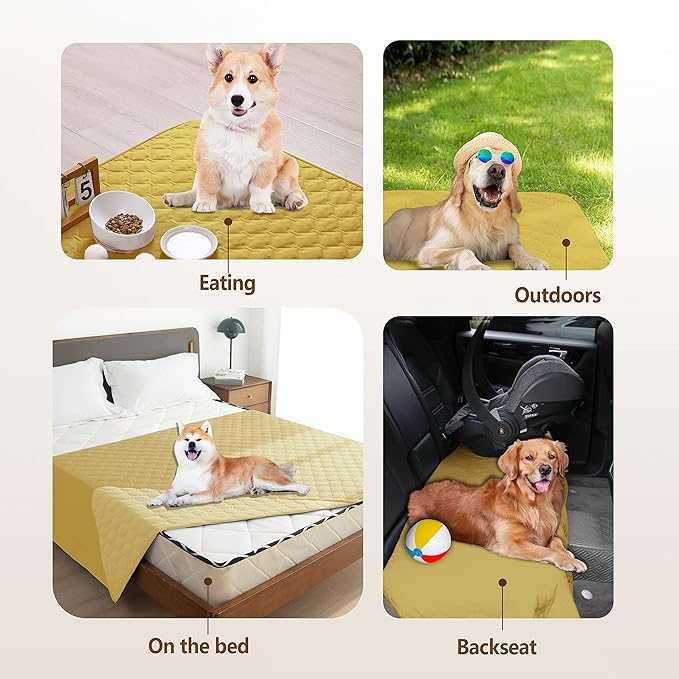 gogobunny 100% Double Sided Waterproof Dog Blanket Soft Pet Bed Cover - Image 3