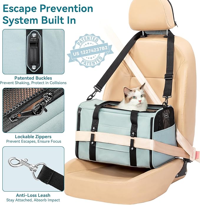 PETSFIT Soft-Sided Cat Carrier - Image 3