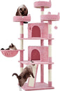 Yaheetech 68.5in Cat Tree for Large Cats, Large Condo, Stable Pet Play House by Yaheetech