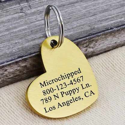 Ultra Joys Dog ID Tag, Custom Dog Tag Personalized Cat Tag, Pet ID Tag - Image 4