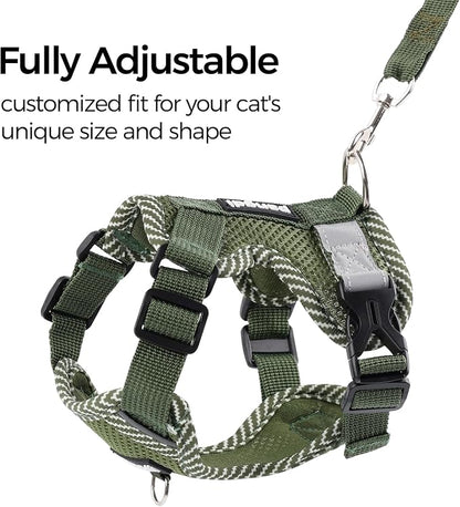 Cat Harness and Leash Escape Proof Extra Large Kitten Harness Maine Coon Cat - Image 4