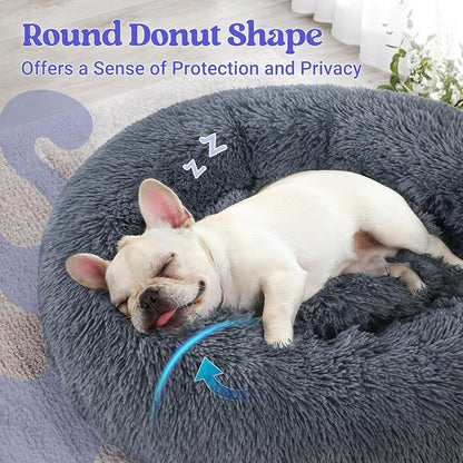rabbitgoo Calming Dog Bed for Small Medium, 27 inches Pet Bed Machine Washable - Image 4