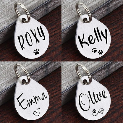 Ultra Joys Dog ID Tag, Custom Dog Tag Personalized Cat Tag, Pet ID Tag - Image 3