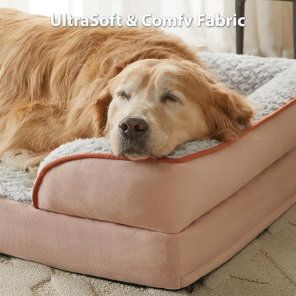 Orthopedic Dog Bed for Extra Large Dogs, Egg Crate Foam Bed for Extra Large Dogs - Image 2