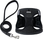 Dog Harness with Leash Set, No Pull Adjustable Reflective Step-in Puppy Pet by BOOMIBOO