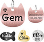 Ultra Joys Cat ID Tag Personalized Pet Tags, Durable Stainless Steel Small Pet by UltraJoys