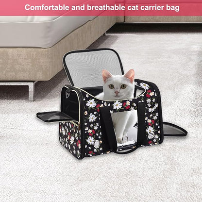 Petmolico Cat Carrier Dog Carrier, Airline Approved Soft Pet Travel Carrier - Image 6