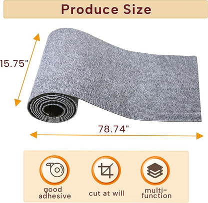 KEYIDE 79 x 16 Cat Scratch Couch Furniture Protector, Cat Scratcher Wall Pad - Image 6