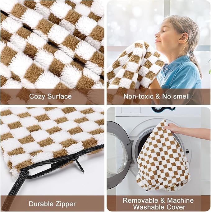 MIXJOY Heated Dog Bed, 11 Adjustable Temperature Dog Heating Pad Indoor - Image 7