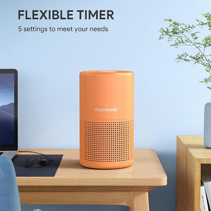 FULMINARE Air Purifiers for Home Bedroom H13 True HEPA Air Purifier, 3 Speeds - Image 3
