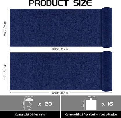 2 Pcs Total 78.8"x15.8" Cat Scratch Mat, Cat Scratch Couch Furniture Protector - Image 2