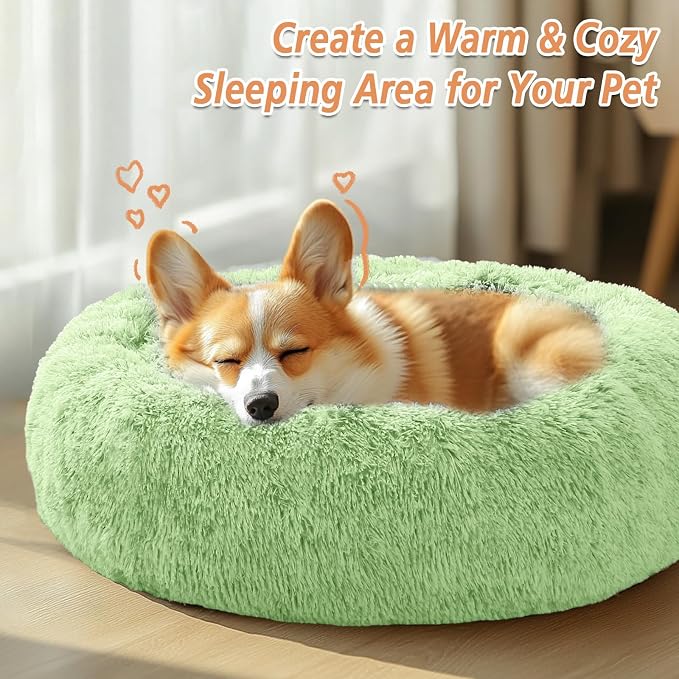 JOLLYVOGUE Calming Small Dog & Cat Bed - Image 5