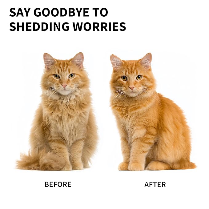 Multi-Pet Deshedding Brush & Shedding Blade - Image 6
