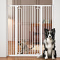 keny 51" Extra Tall Pet Gate, 29.7"-46" Wide Adjustable Cat Gate by keny