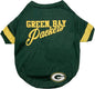 Green Bay Packers Dog & Cat T-Shirt, Large. NFL Team Football Shirt. New Stripe by PETSFIRST
