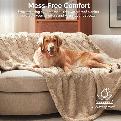 GASUR Waterproof Dog Blankets for Small Dogs, Dog Blanket for Couch Bed - Image 2