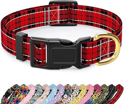 Reflective Dog Collar for Extra Small Dogs, Cute Boho Adjustable Heavy-Duty by TMOODEL