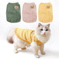 Waffle Knit Cat & Dog T Shirt for Small Dogs, Stretchable Puppy Shirt for by Unknown