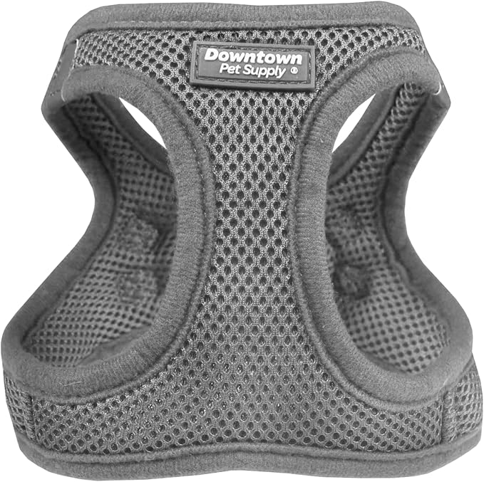 Downtown Pet Supply Step in Dog Harness No Pull, Light Gray by DowntownPetSupply
