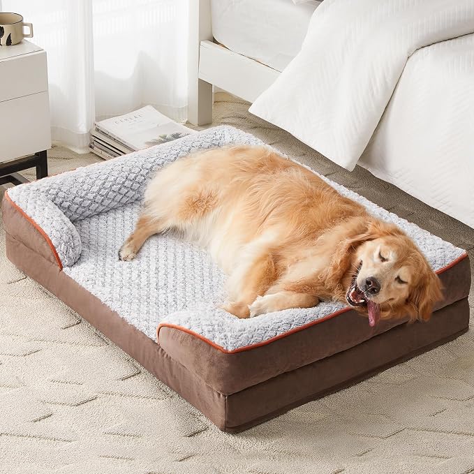 Orthopedic Dog Bed for Medium Dogs, Egg Crate Foam Bed for Medium Dogs - Image 8