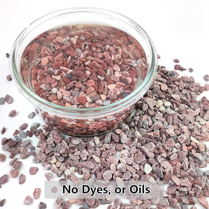 2LB Succulent and Cactus Gravel Pebbles, 1/5 Inch Natural Decorative Polished - Image 3