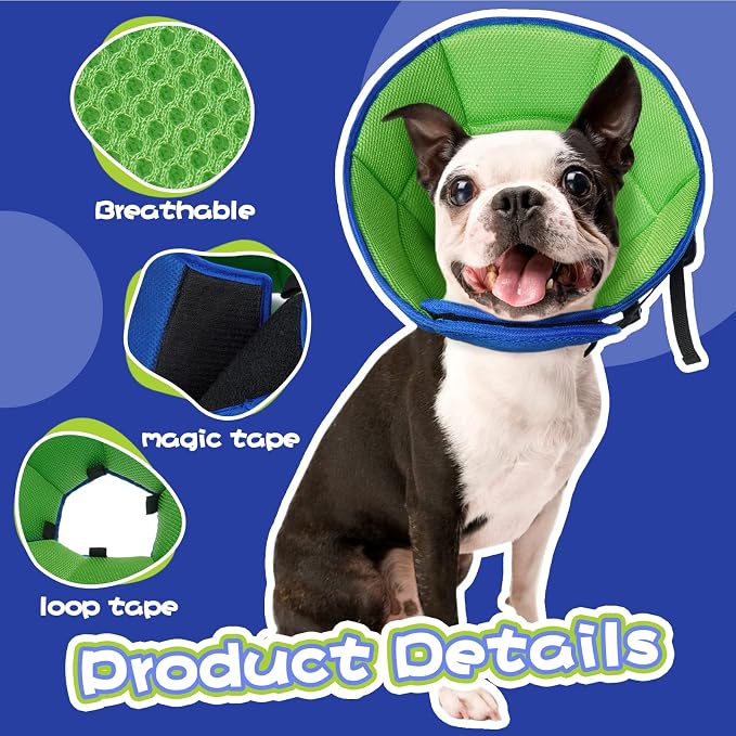 Dog Cone for Large Dogs After Surgery, Soft Dog Cone Collar for Dogs to Stop - Image 4