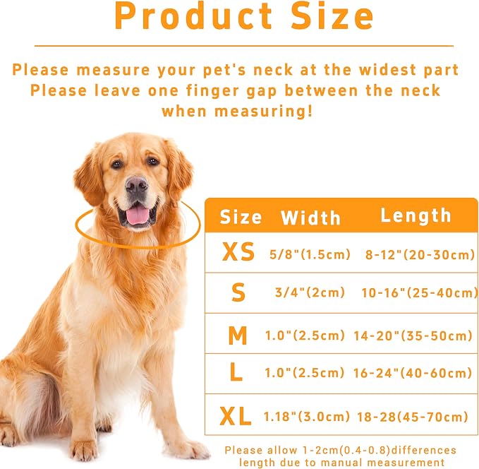 Dog Collar for Boys & Girls, Adjustable Soft Floral Pattern Pet Collar - Image 3