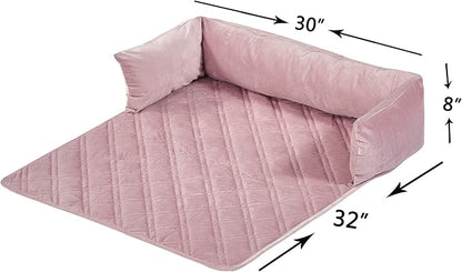 Brilliant Sunshine Premium Calming Dog Bed Mat, Silky Velvet, Removable - Image 4