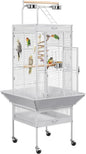 Yaheetech Wrought Iron Bird Cages, Play Top Large Aviary by Yaheetech