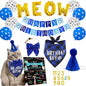 Cat Kitten Birthday Bandanas Cat Birthdays Party Supplies Party Hat Boy by DULUDULU