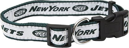 Pets First NFL New York Jets Licensed PET COLLAR, Large by PETSFIRST
