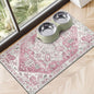 Dog Food Mats for Floors, Absorbent Dog Bowl Mat for Food and Water Dispenser by Cuslnox
