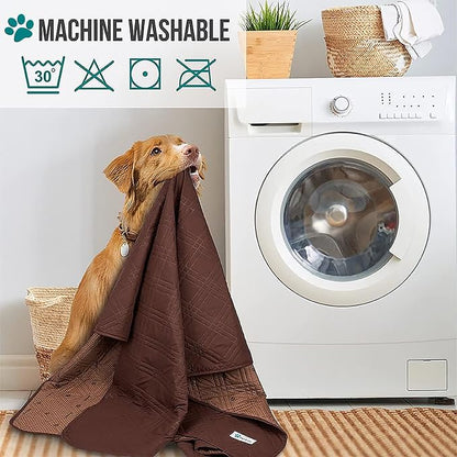 PetAmi Waterproof Couch Cover for Dogs, Waterproof Pet Blanket, Reversible - Image 7