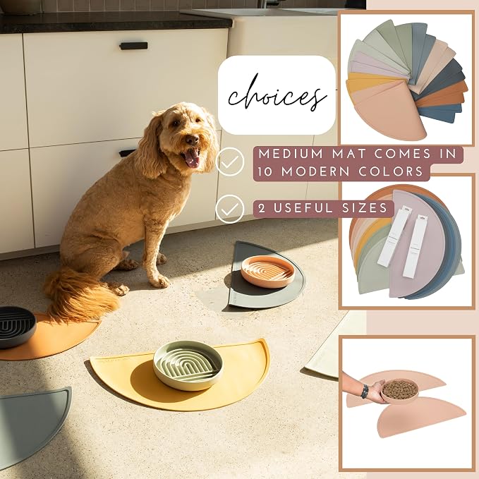 Should We Go - Waterproof Silicone Pet Food Mat - Non-Slip, Spill-Proof Feeding - Image 5
