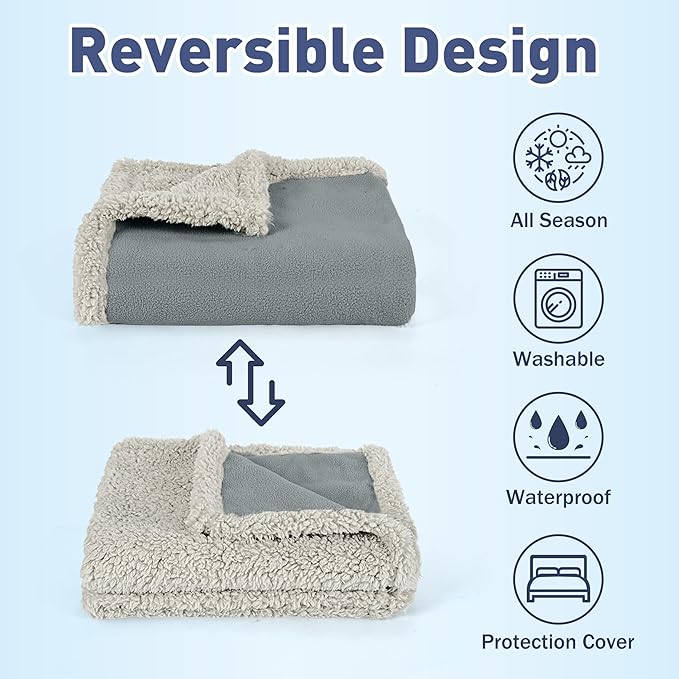 Kritter Planet Waterproof Bed Blanket - Image 2