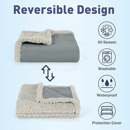 Kritter Planet Waterproof Bed Blanket - Image 2