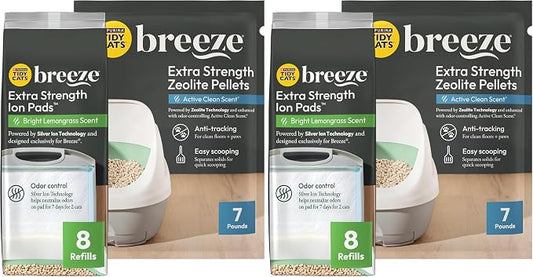 Purina Tidy Cats Breeze Cat Litter Extra Strength Refill Bundle by PurinaTidyCatsLitter