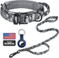 DAGANXI Tactical Dog Collar, Adjustable Military Training Nylon Dog Collar by DAGANXI